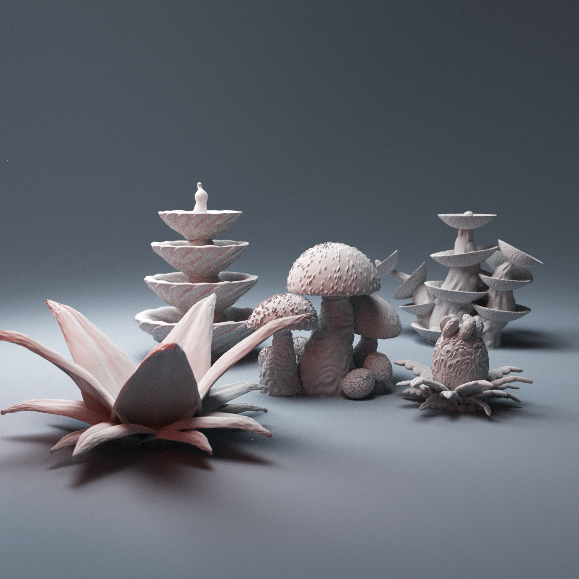 Sci-fi Alien Plants 3D Printable 28mm wargaming terrain – Corvus Games  Terrain