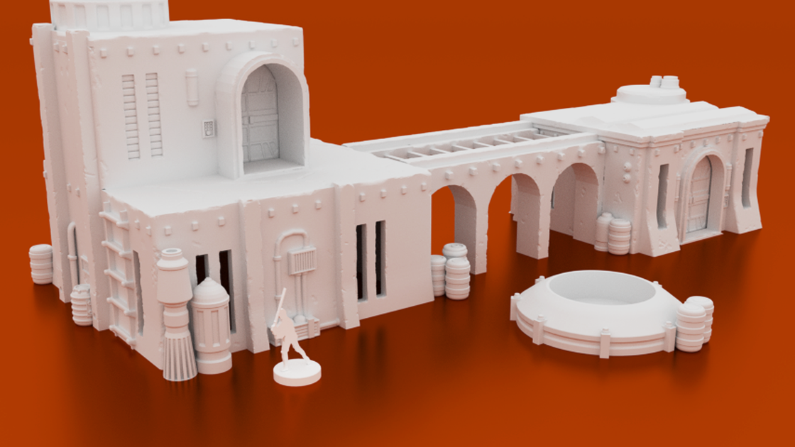 STL File – Tagged "The Mandalorian"– Corvus Games Terrain