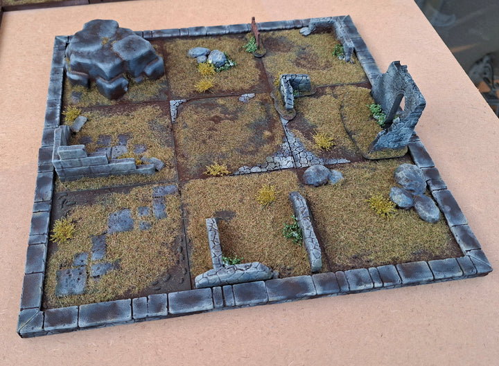 Fantasy Chivalric Clash Modular Tiles Digital STL 3D printable