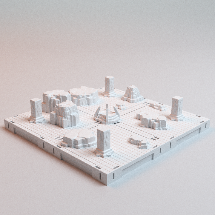 Corvus Games Terrain 3D printable 15mm smallscale Travel Planetfall Box for 10mm - 15mm scale scifi tabletop wargaming