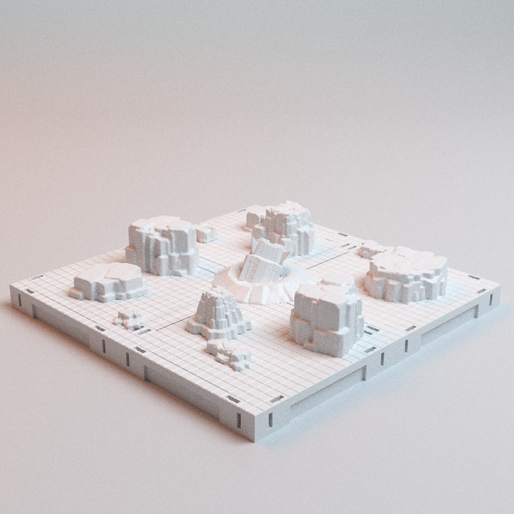 Corvus Games Terrain 3D printable 15mm smallscale Travel Planetfall Box for 10mm - 15mm scale scifi tabletop wargaming