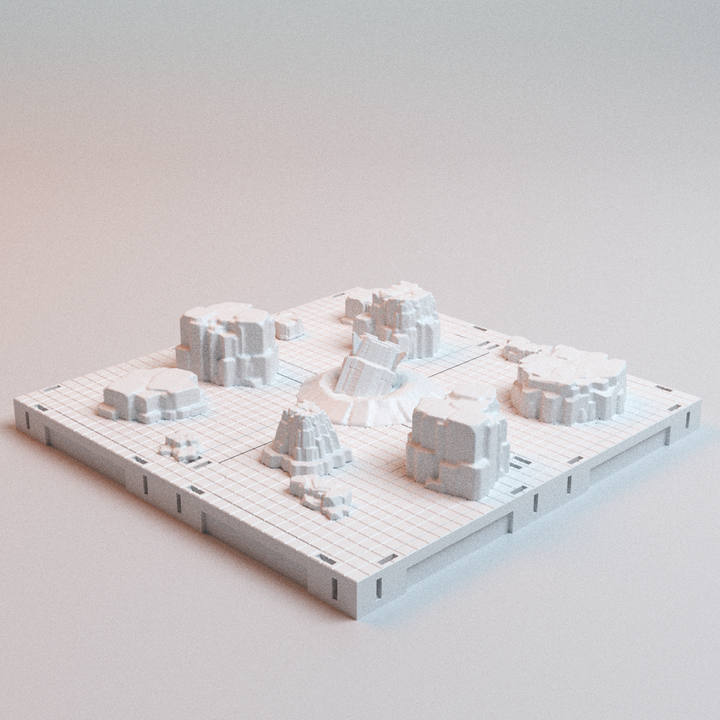 Corvus Games Terrain 3D printable 15mm smallscale Travel Planetfall Box for 10mm - 15mm scale scifi tabletop wargaming