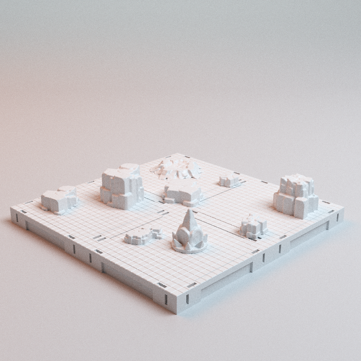Corvus Games Terrain 3D printable 15mm smallscale Travel Planetfall Box for 10mm - 15mm scale scifi tabletop wargaming