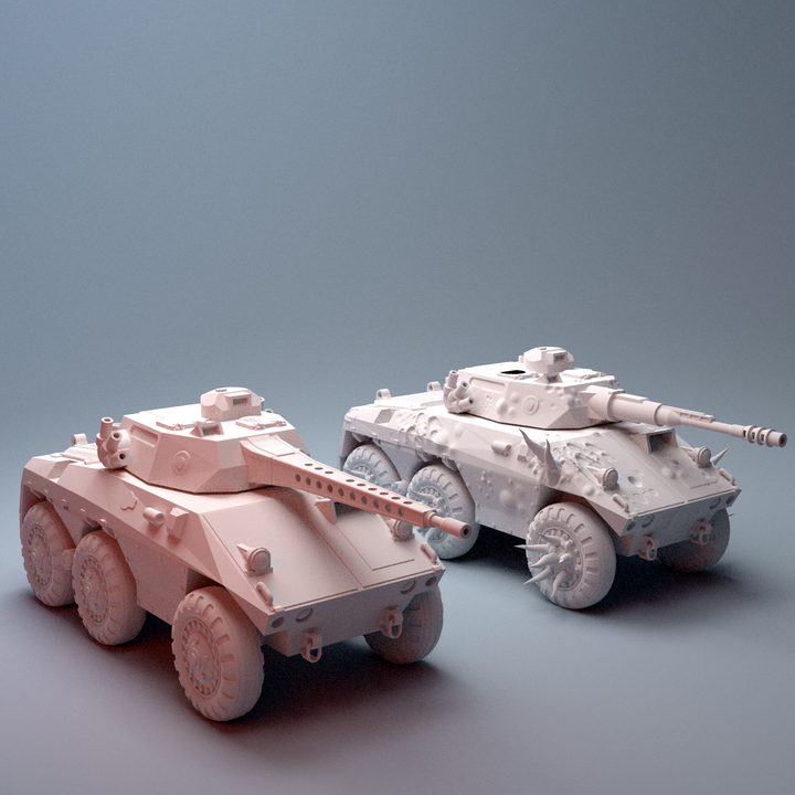 Corvus Games Terrain 3D printable EE9Z Valiant APC for 28mm - 40mm scifi tabletop wargaming