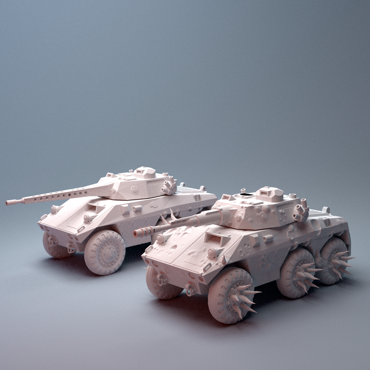 Corvus Games Terrain 3D printable EE9Z Valiant APC for 28mm - 40mm scifi tabletop wargaming