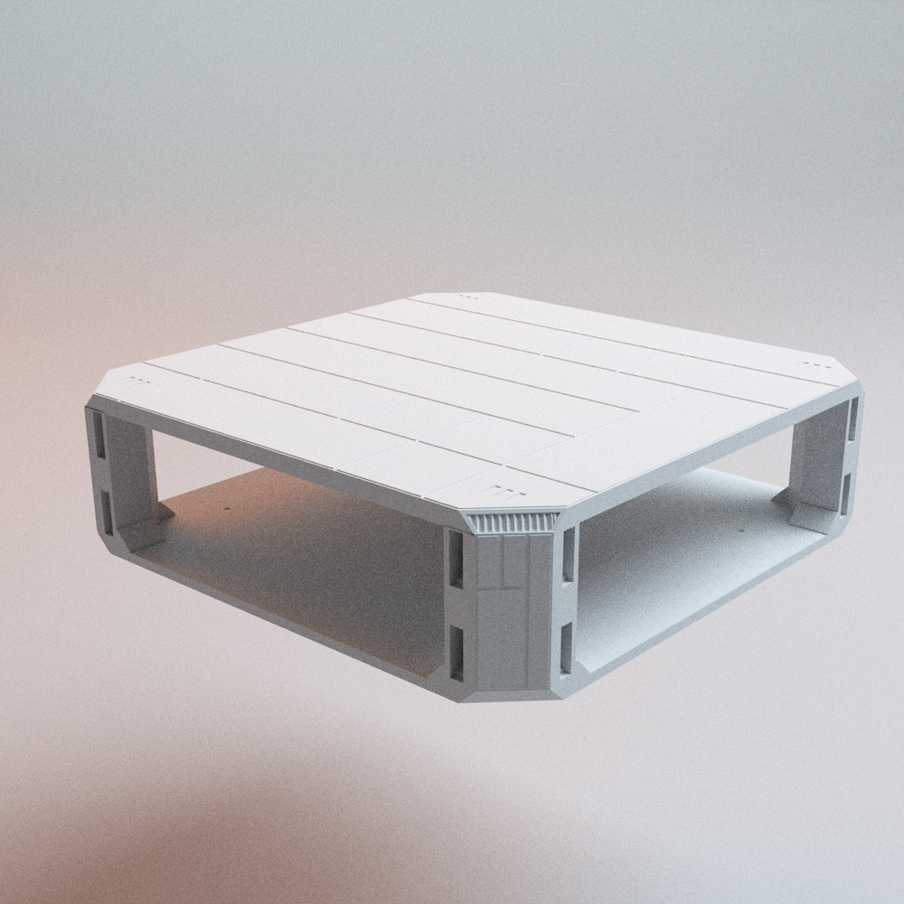 Corvus Games Terrain 3D printable Hopes Reach Core Set for 32mm - 35mm scifi grimdark tabletop wargaming