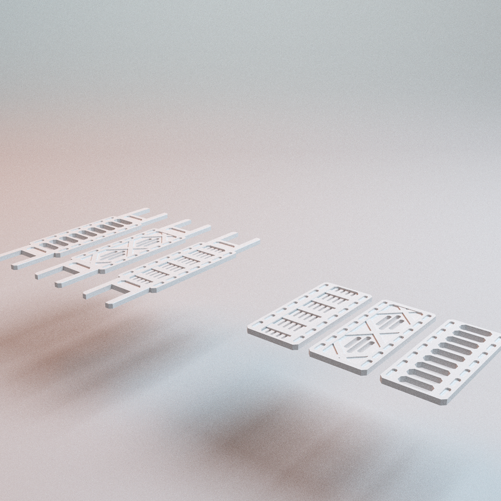 Corvus Games Terrain 3D printable Hopes Reach Core Set for 32mm - 35mm scifi grimdark tabletop wargaming