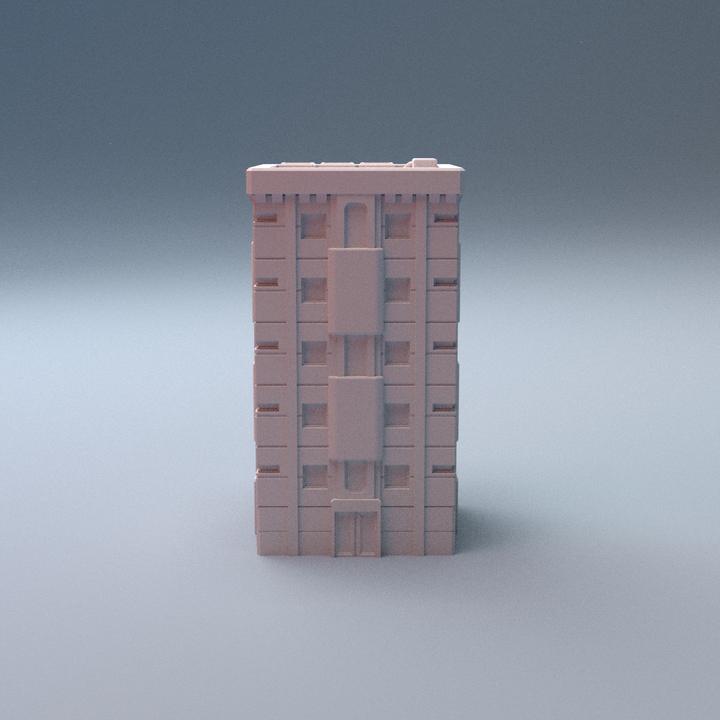 Corvus Games Terrain 3D printable Mecha City One Alpha Strike Buildings for 6mm scifi tabletop wargaming