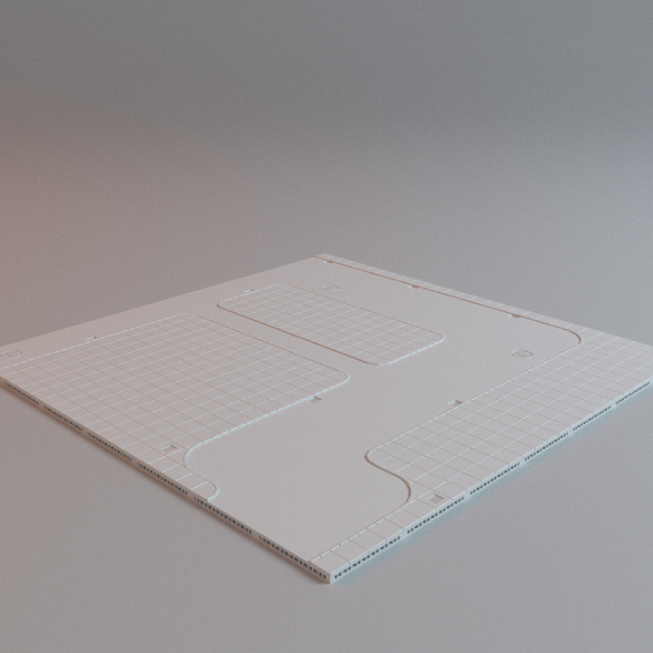 Corvus Games Terrain 3D printable Modular Road Tiles for 28mm - 32mm scale urban heroic tabletop wargamin