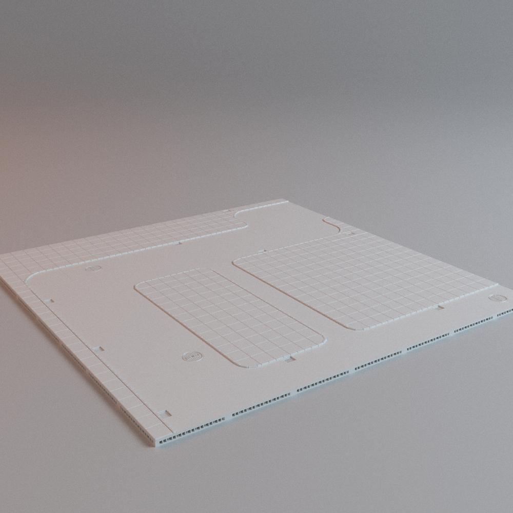 Corvus Games Terrain 3D printable Modular Road Tiles for 28mm - 32mm scale urban heroic tabletop wargamin