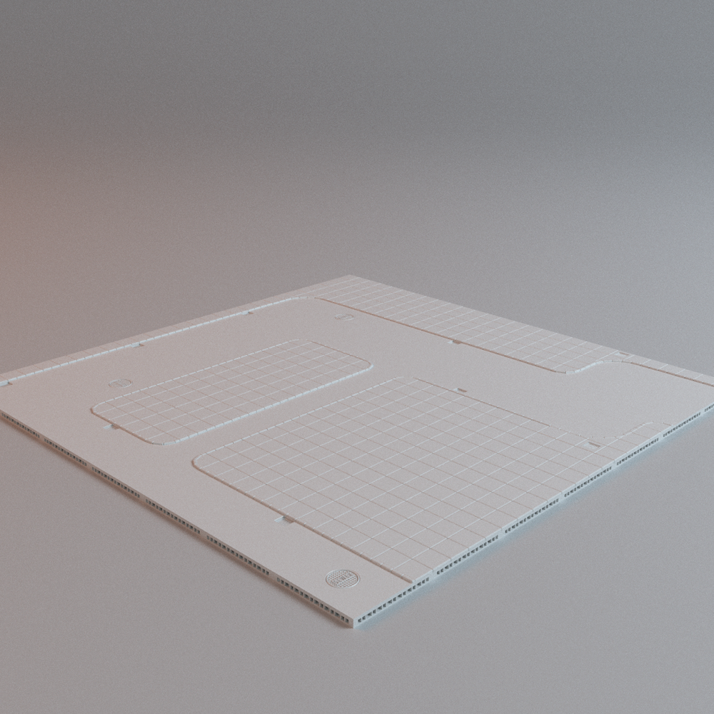 Corvus Games Terrain 3D printable Modular Road Tiles for 28mm - 32mm scale urban heroic tabletop wargamin