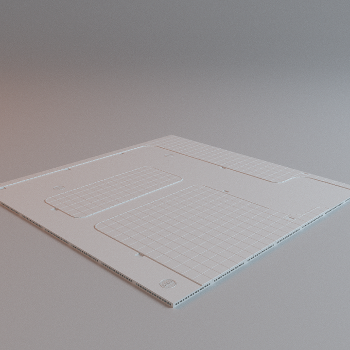 Corvus Games Terrain 3D printable Modular Road Tiles for 28mm - 32mm scale urban heroic tabletop wargamin