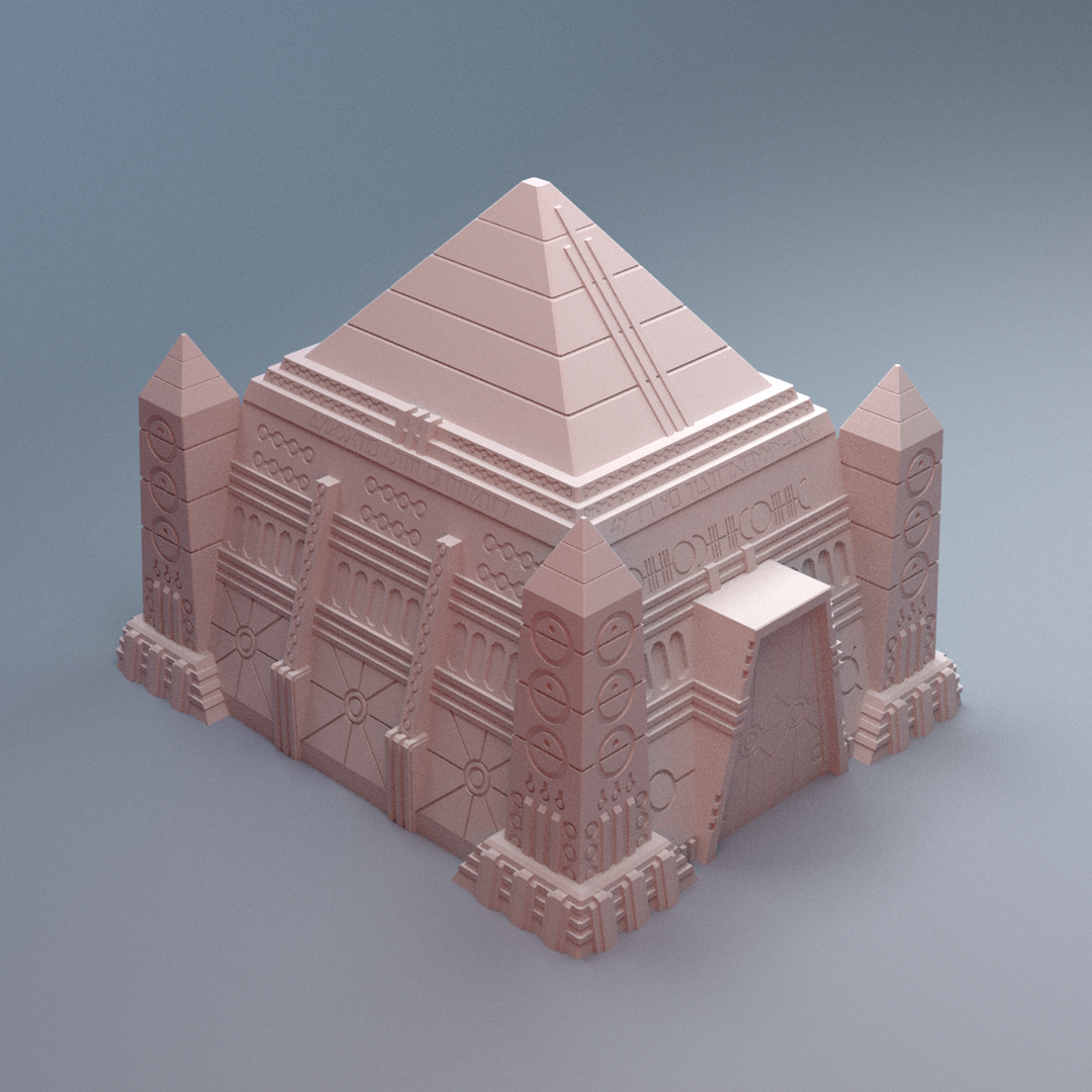Corvus Games Terrain 3D printable NekroWorld Crypt terrain for 28mm - 40mm grimdark scifi tabletop wargamingCorvus Games Terrain 3D printable NekroWorld Crypt terrain for 28mm - 40mm grimdark scifi tabletop wargaming