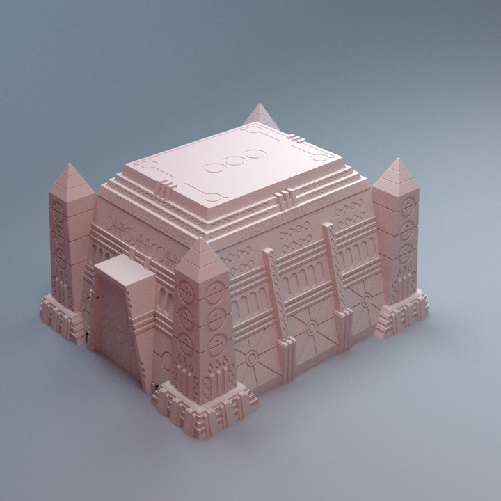 Corvus Games Terrain 3D printable NekroWorld terrain for 28mm - 40mm grimdark scifi tabletop wargaming