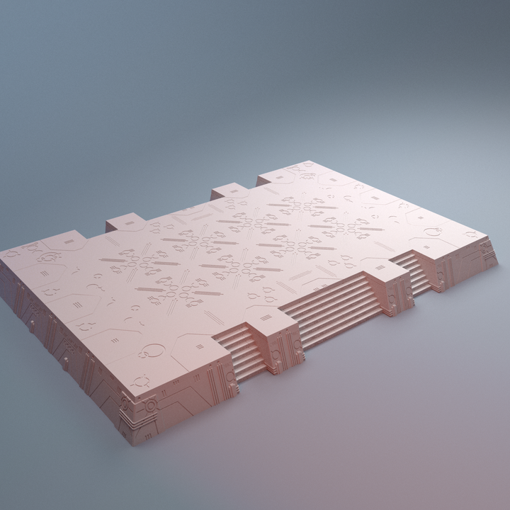 Corvus Games Terrain 3D printable NekroWorld terrain for 28mm - 40mm grimdark scifi tabletop wargaming