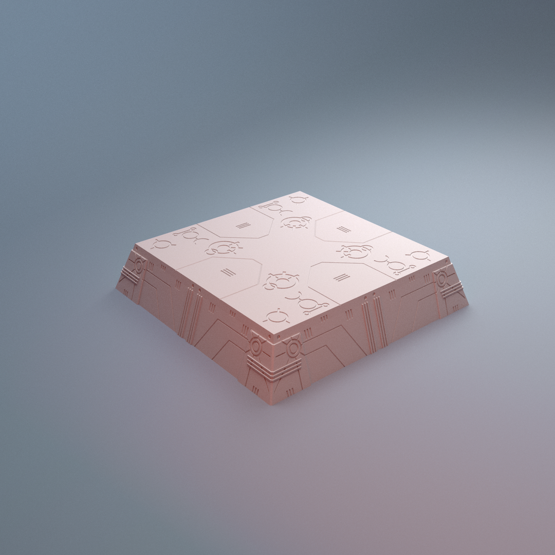 Corvus Games Terrain 3D printable NekroWorld terrain for 28mm - 40mm grimdark scifi tabletop wargaming