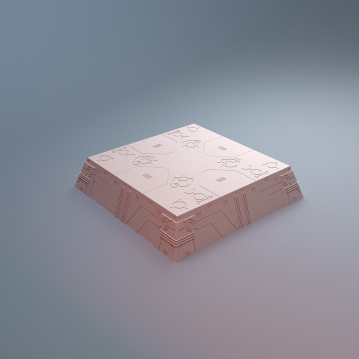 Corvus Games Terrain 3D printable NekroWorld terrain for 28mm - 40mm grimdark scifi tabletop wargaming