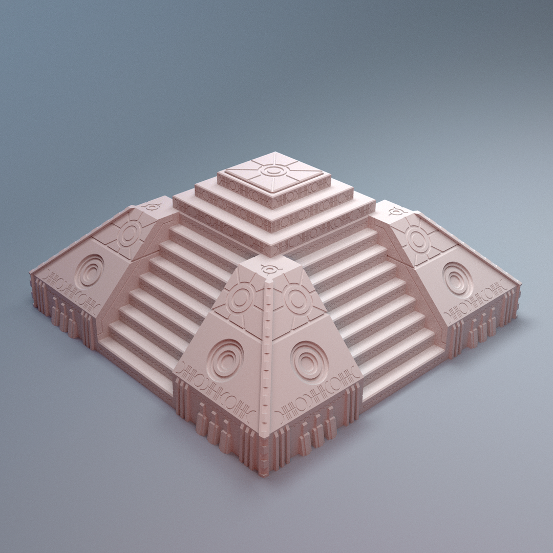 Corvus Games Terrain 3D printable NekroWorld terrain for 28mm - 40mm grimdark scifi tabletop wargaming