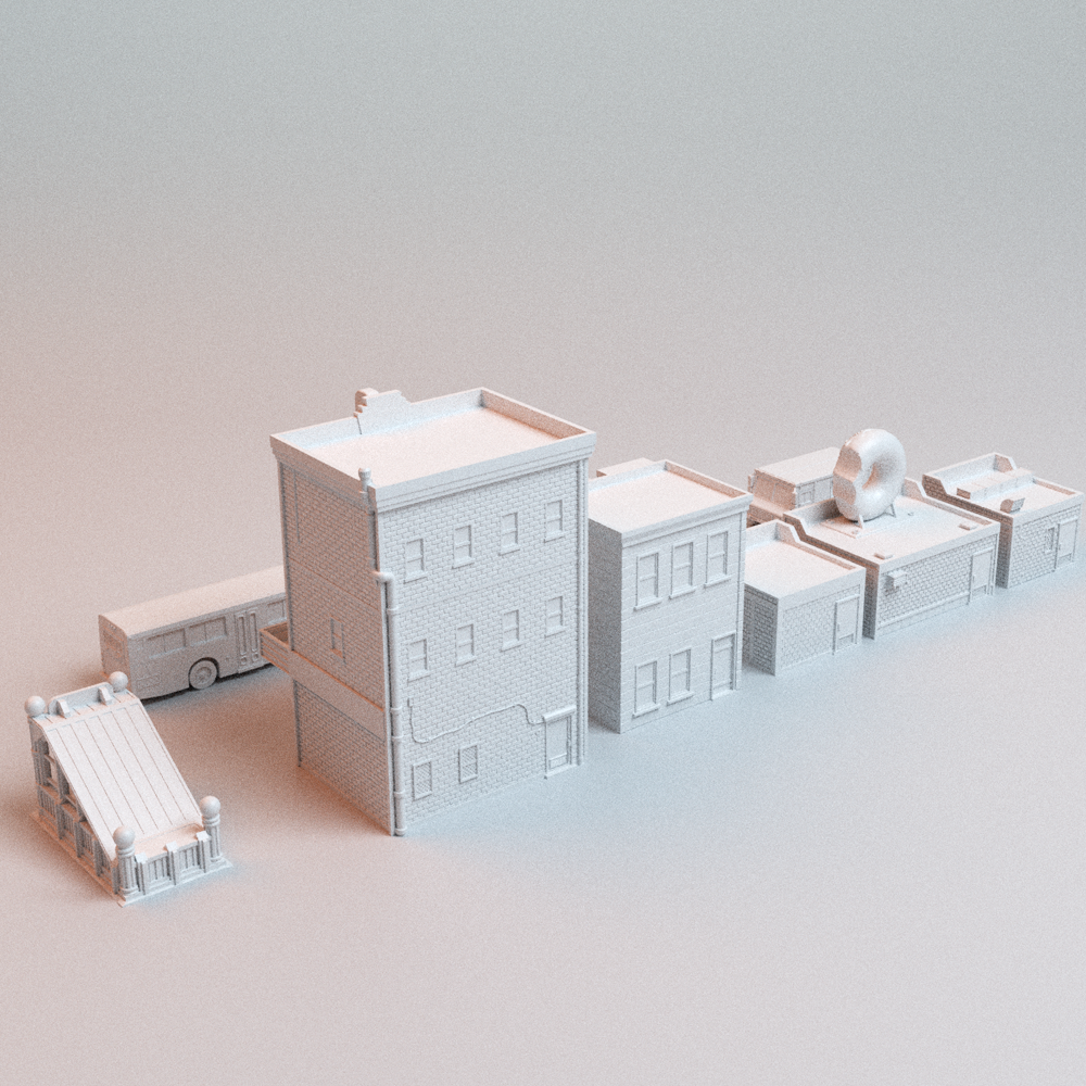 Corvus Games Terrain 3D printable Playon Protocol Bundle for 32mm - 40mm super heroic scifi tabletop wargaming