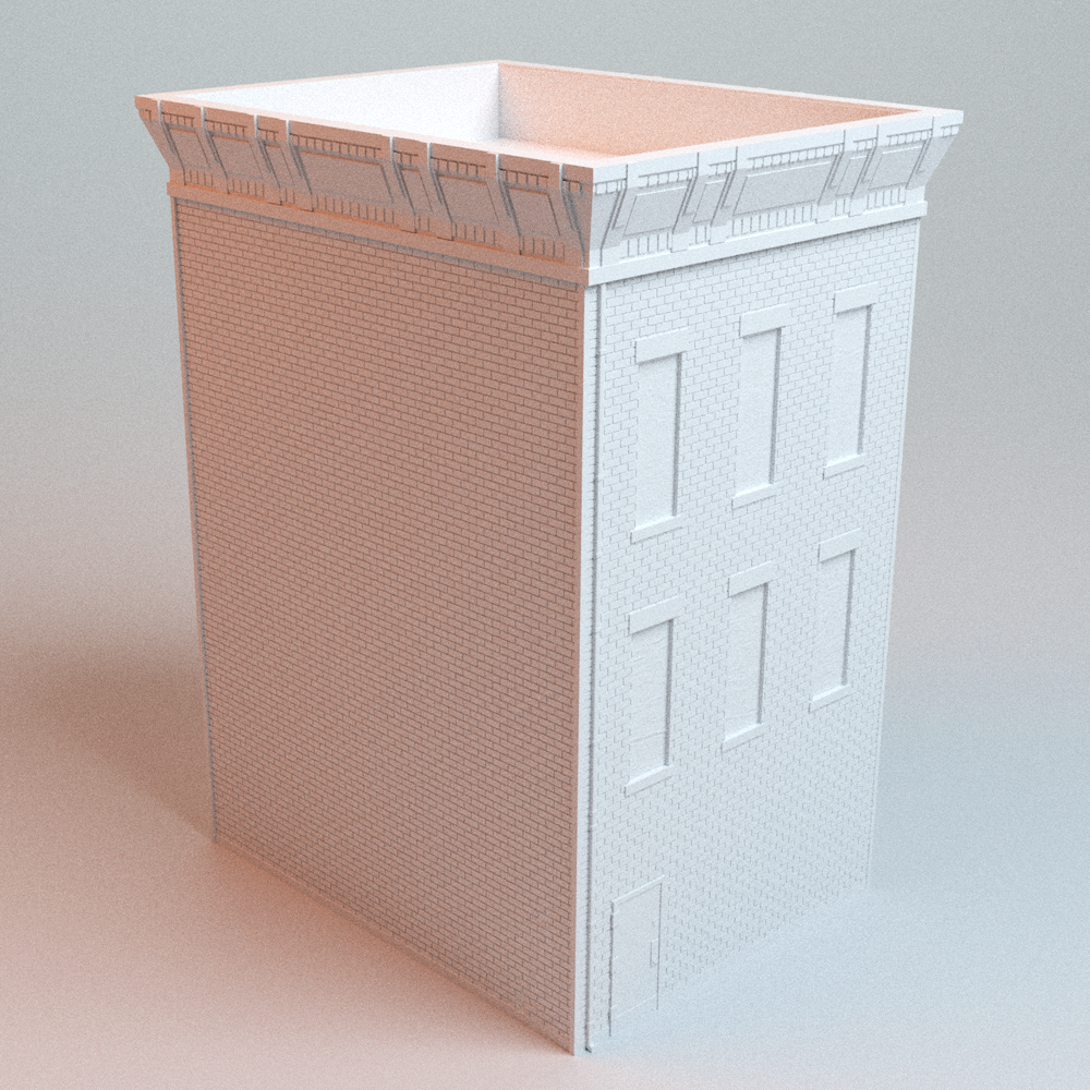 Corvus Games Terrain 3D printable Red Hook Sandwich Shop Deli for 32mm - 40mm super heroic scifi tabletop wargaming