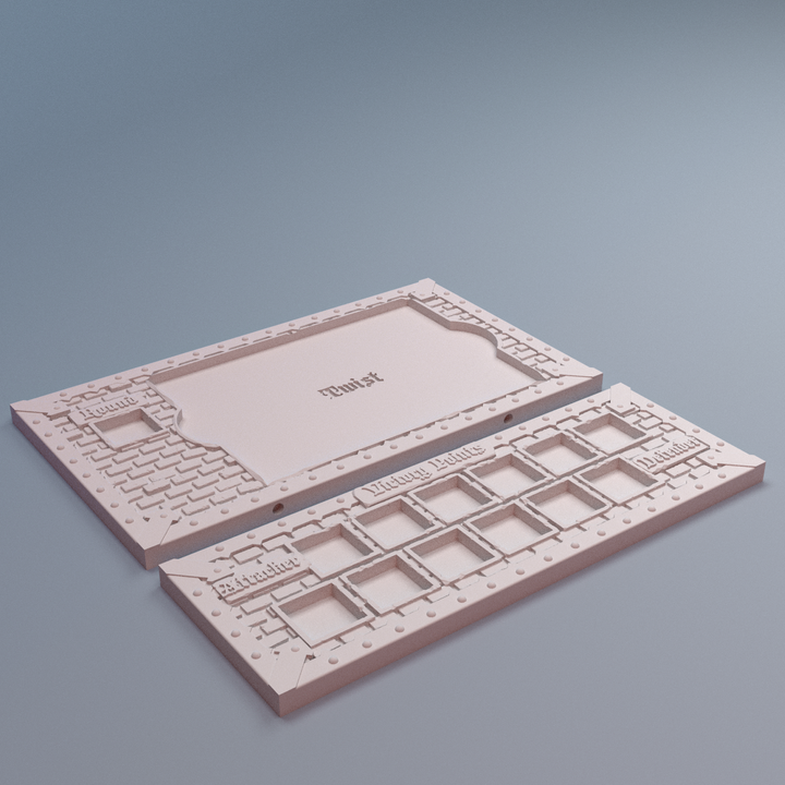 Corvus Games Terrain 3D printable Sigillum Maleficis Spearpoint Tracker terrain for 28mm - 40mm fantasy tabletop wargaming