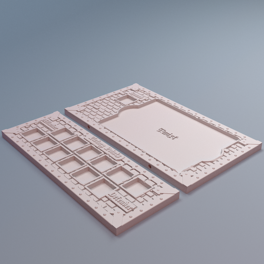 Corvus Games Terrain 3D printable Sigillum Maleficis Spearpoint Tracker terrain for 28mm - 40mm fantasy tabletop wargaming