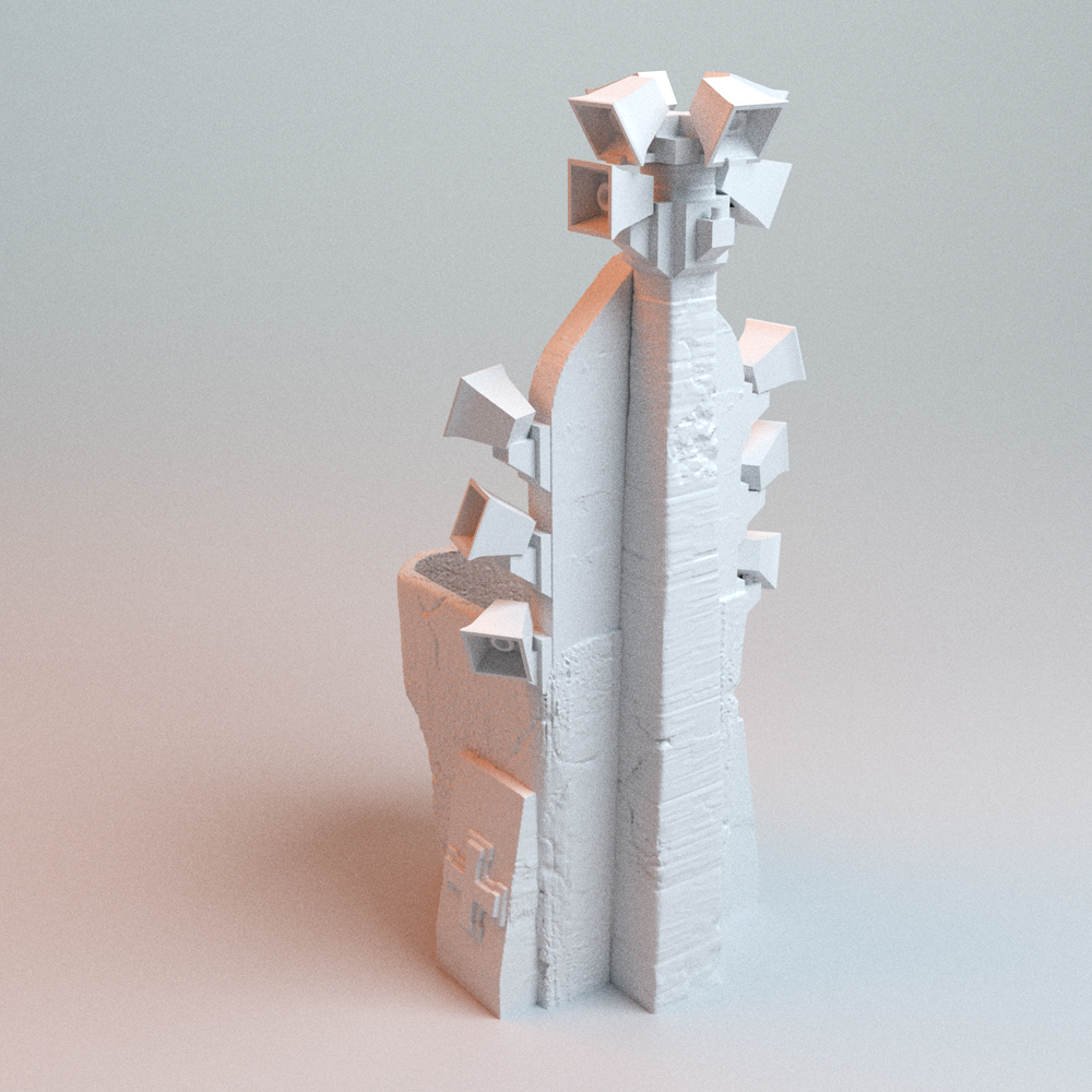 Corvus Games Terrain 3D printable Trench Wars Speaker Pulpit for 28mm - 32mm scifi tabletop wargaming