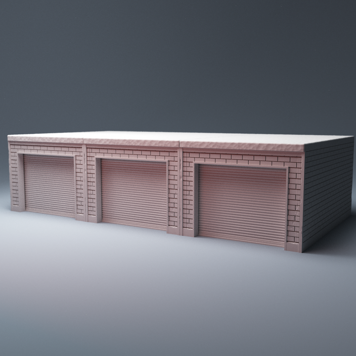 Corvus Games Terrain 3D printable Phase 8 Bundle for 28mm - 32mm scale urban heroic tabletop wargaming