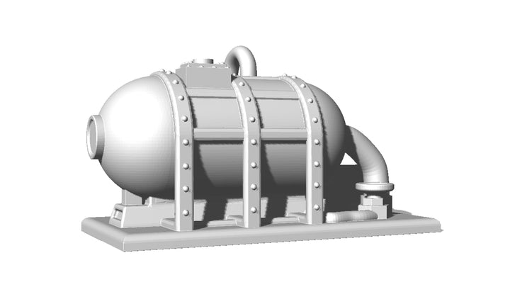 Corvus Games Terrain 3D printable Industrial Chemzone modular scenery for grim dark, scifi and galactic battles themed 28mm - 34mm tabletop wargames