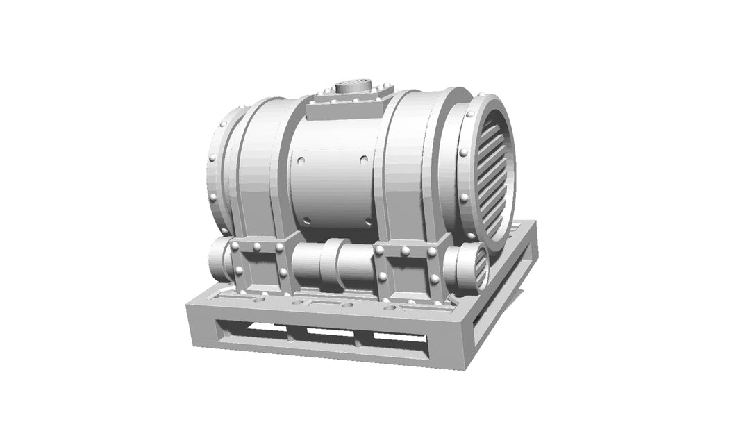 Corvus Games Terrain 3D printable Industrial Chemzone modular scenery for grim dark, scifi and galactic battles themed 28mm - 34mm tabletop wargames
