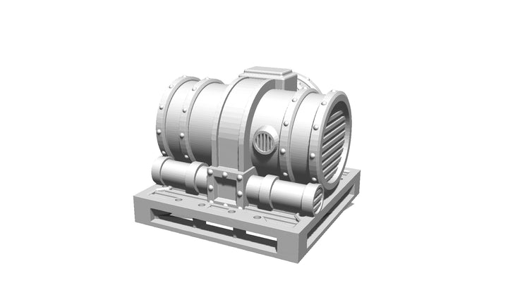 Corvus Games Terrain 3D printable Industrial Chemzone modular scenery for grim dark, scifi and galactic battles themed 28mm - 34mm tabletop wargames