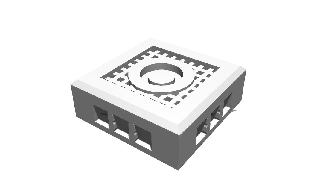 Corvus Games Terrain 3D printable Industrial Chemzone modular scenery for grim dark, scifi and galactic battles themed 28mm - 34mm tabletop wargames