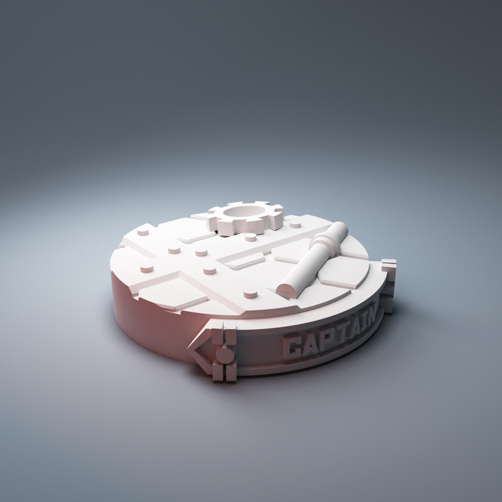 Corvus Games Terrain 3D printable scifi Mumhan Industrial District base nameplates for 25mm and 32mm tabletop miniatures