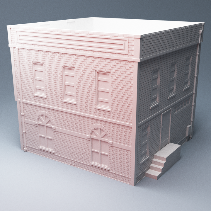 Corvus Games Terrain 3D Printable Hawkins Harringtons Bar A for 28mm urban zombie tabletop wargaming
