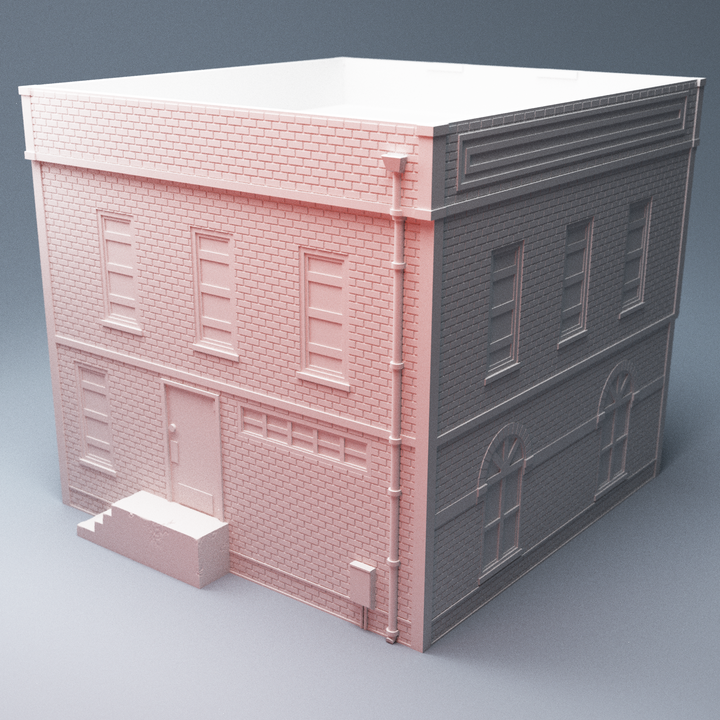 Urban Harringtons Bar Building Digital STL 3D printable