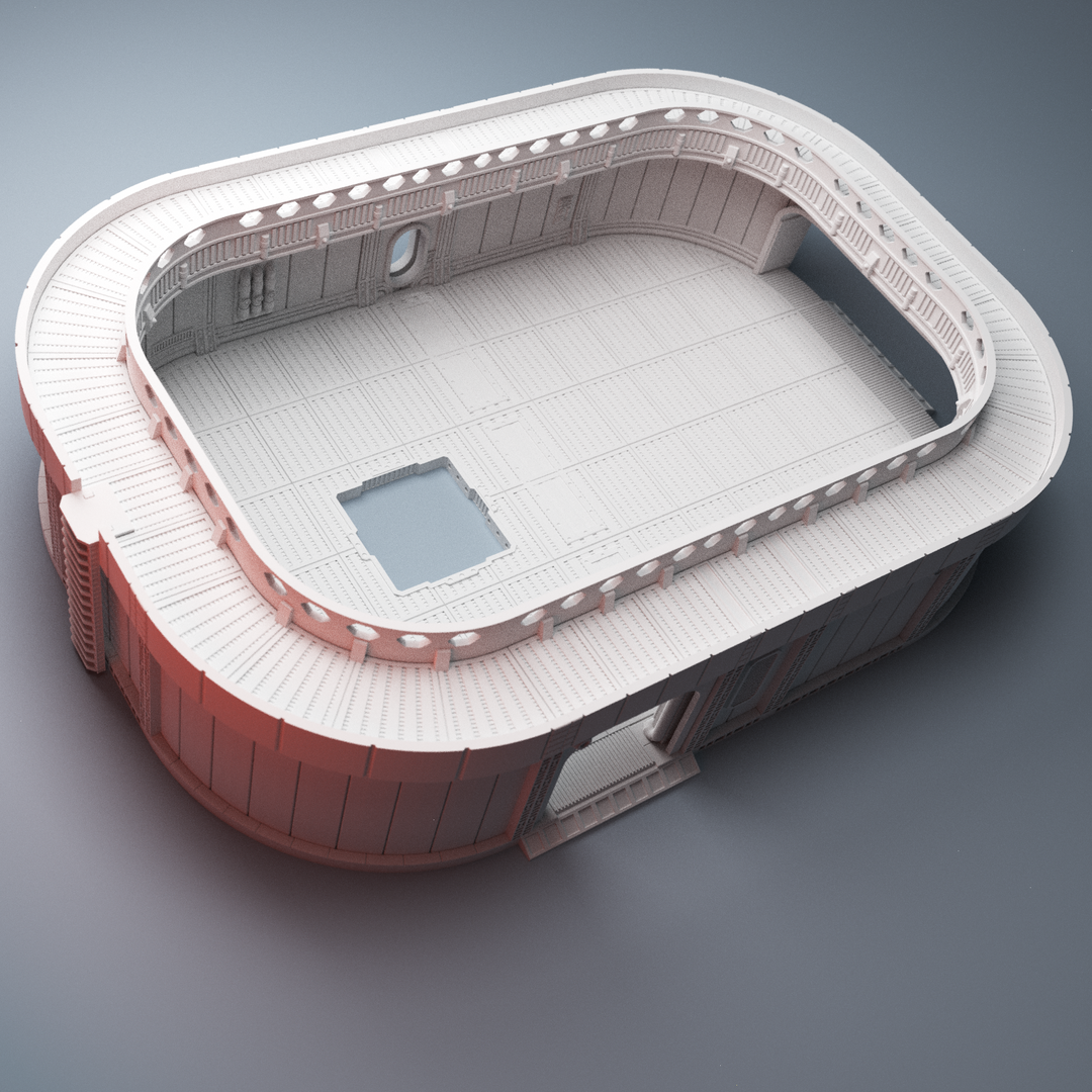 Corvus Games Terrain 3D Printable modular Scifi Docking Bay for 28mm - 32mm tabletop gaming