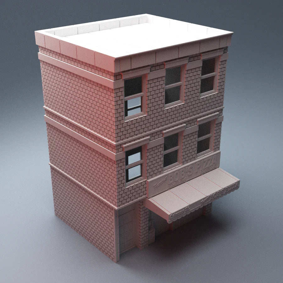 Corvus Games Terrain 3D printable Urban Phase 7 bundle of terrain for 28mm - 40mm urban tabletop wargaming