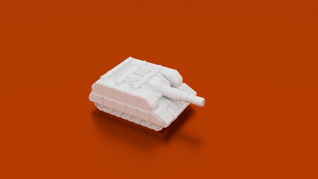 Protectorate Tracked Vehicles 15mm Digital STL 3D printable