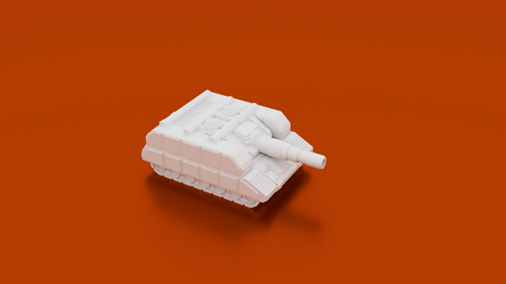 Protectorate Tracked Vehicles 15mm Digital STL 3D printable