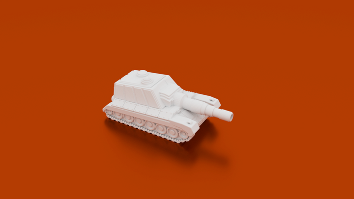 Corvus Games Terrain 3D printable 15mm scale futuristic scifi tank bundle