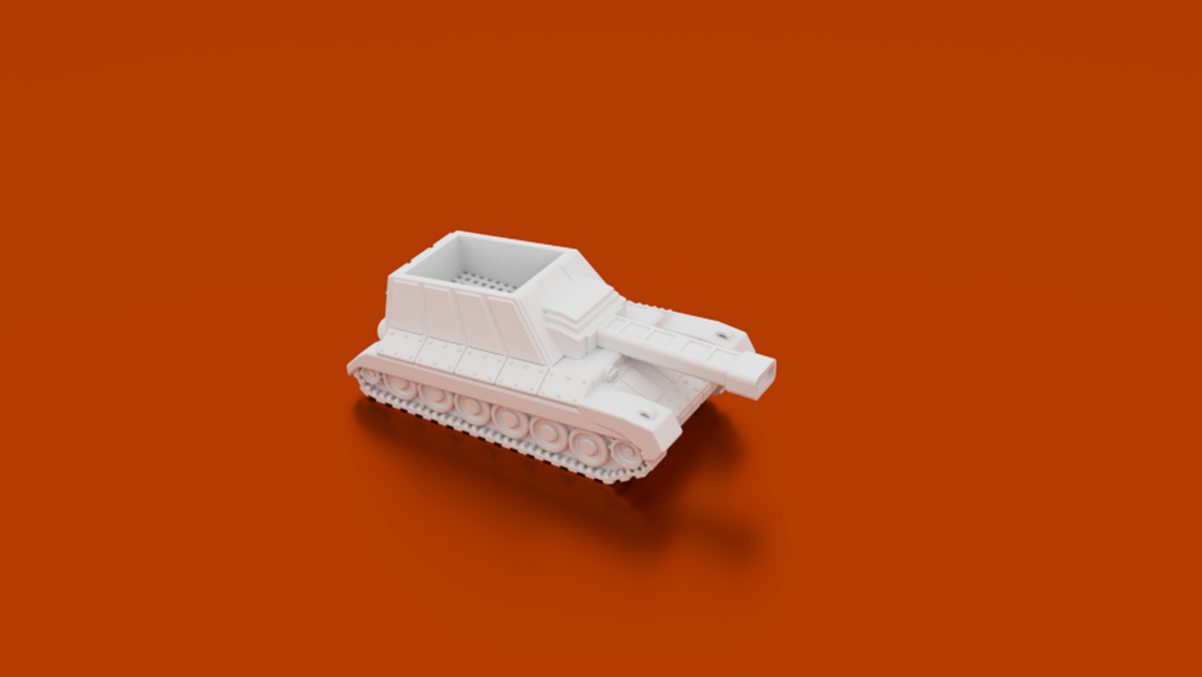 Protectorate Tracked Vehicles 15mm Digital STL 3D printable