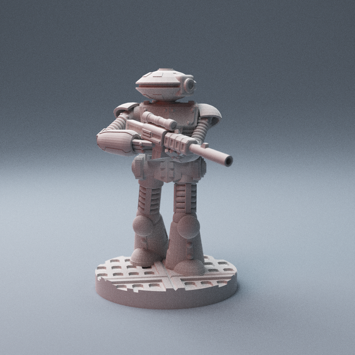 Corvus Games Terrain 3D printable BattleBotz 15mm robot miniatures for scifi tabletop wargaming