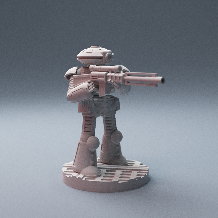 Corvus Games Terrain 3D printable BattleBotz 15mm robot miniatures for scifi tabletop wargaming