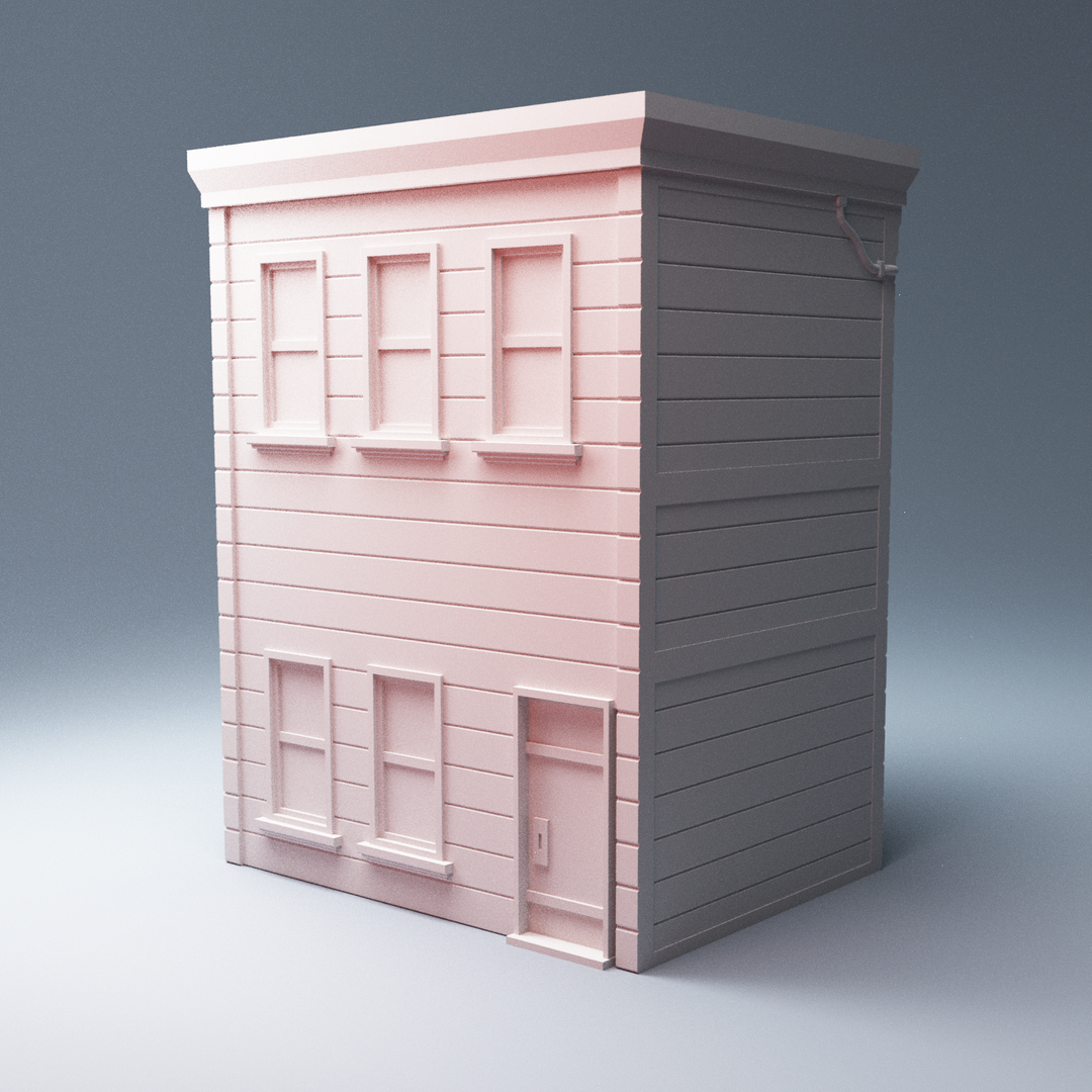 Corvus Games Terrain 3D printable Burger Shop Restaurant for Marvel Crisis Protocol, Fallout, This Is Not A Test 28mm games Bob's Burgers homage