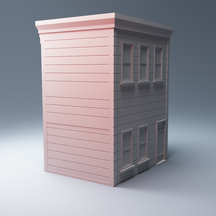 Corvus Games Terrain 3D printable Burger Shop Restaurant for Marvel Crisis Protocol, Fallout, This Is Not A Test 28mm games Bob's Burgers homage