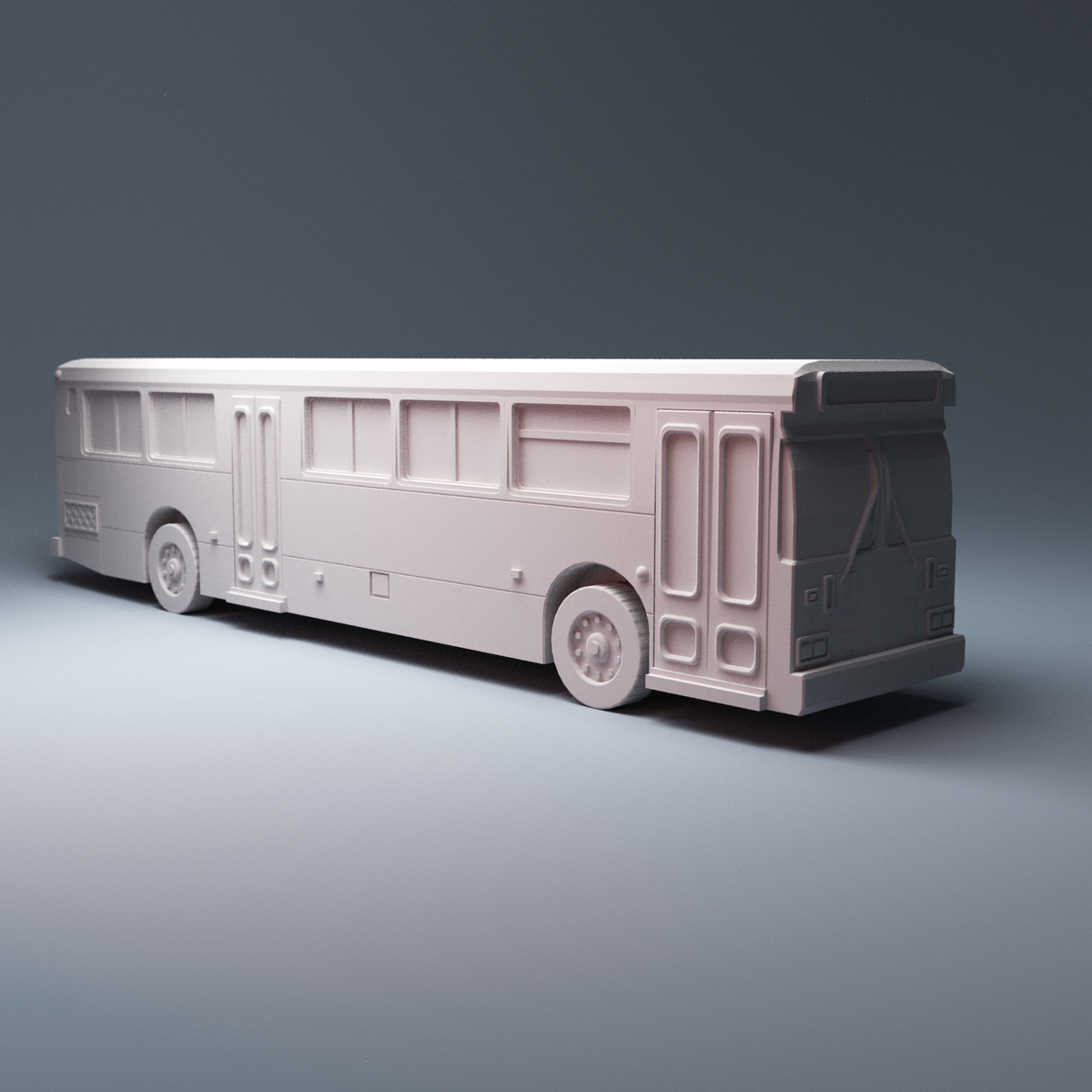 Urban City Bus 3D printable 28mm miniatures wargaming terrain – Corvus ...