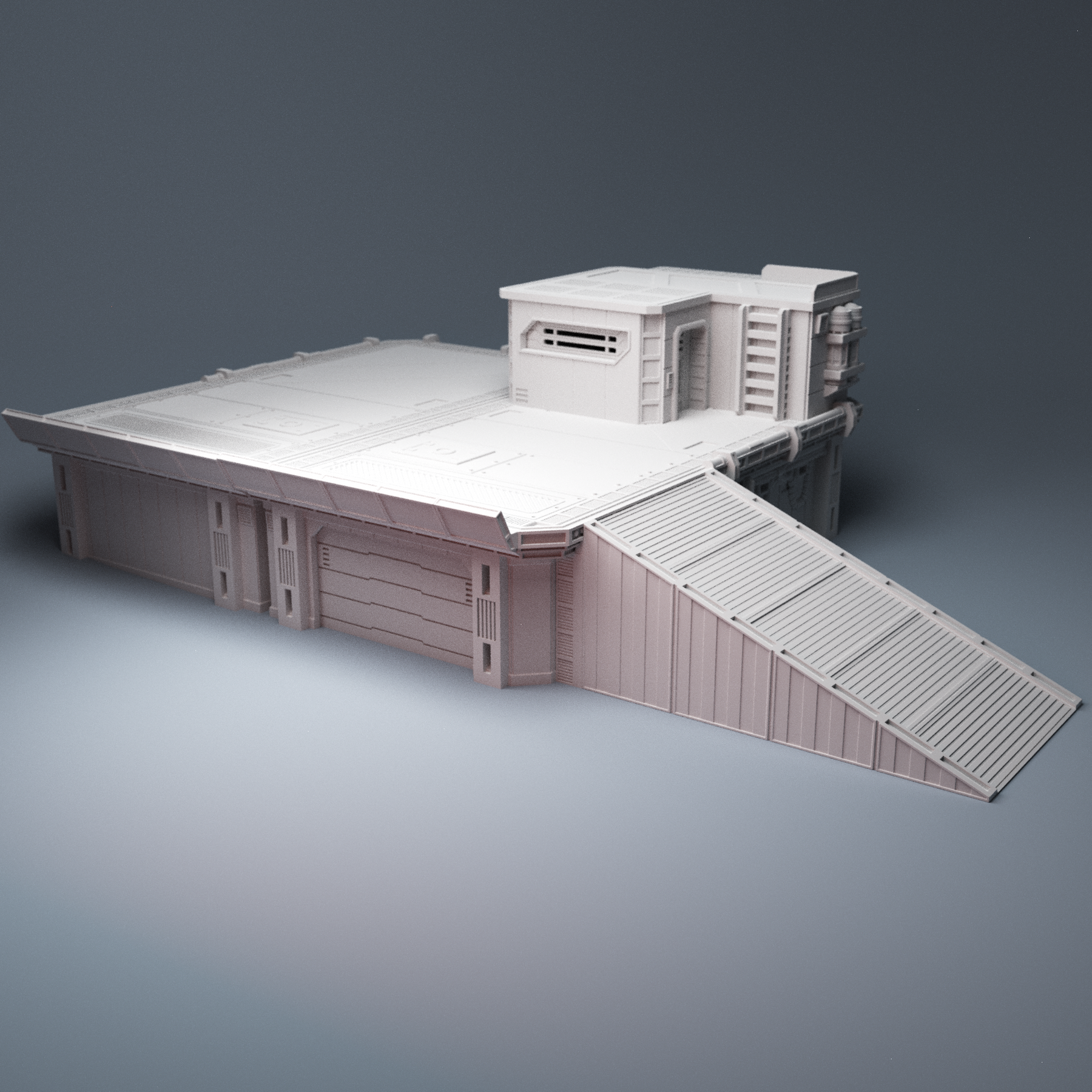 Wooden Command Module Prototypes Sci-fi Command Platform 3D Printable 28mm wargaming terrain – Corvus ...