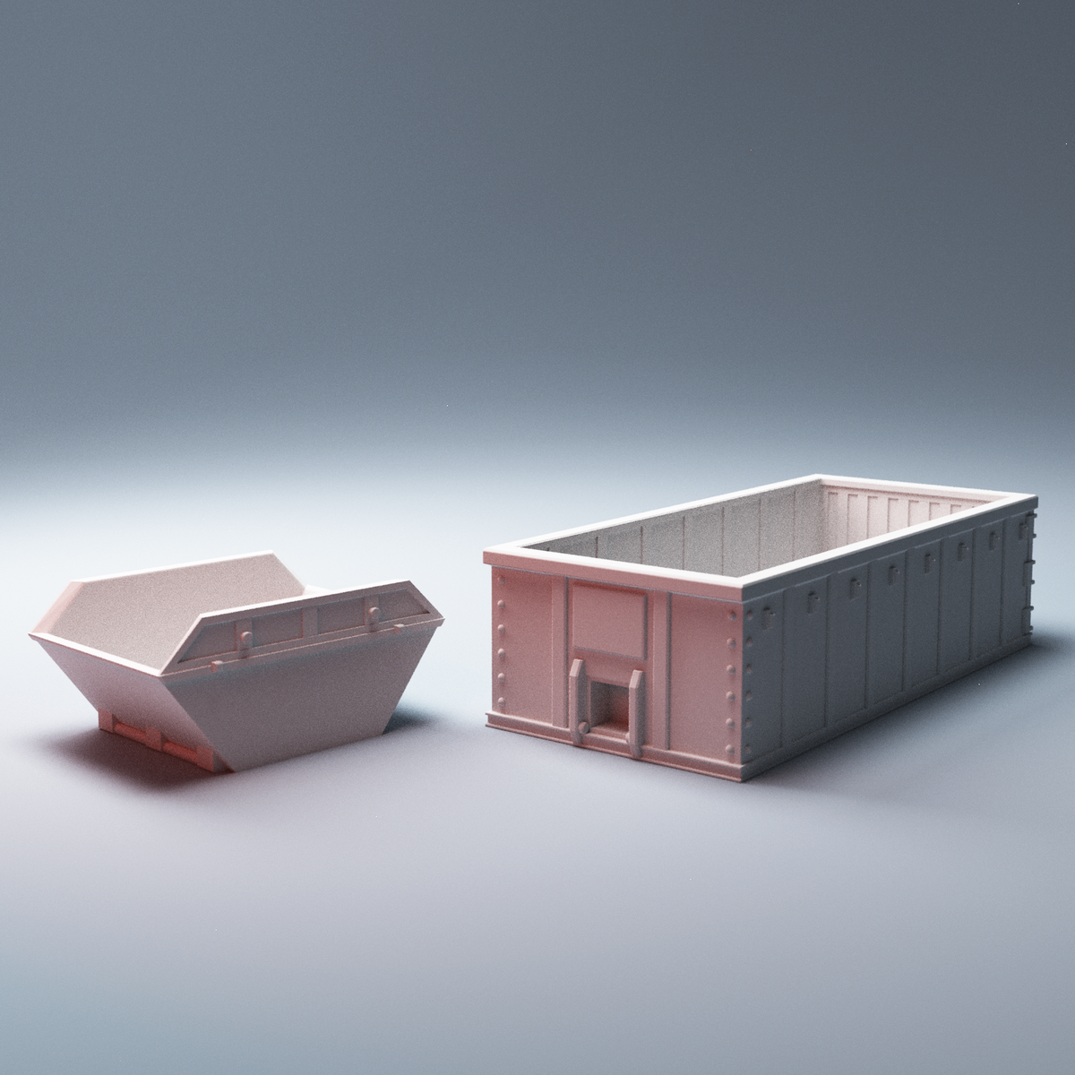Urban Construction Equipment Scatter Bundle 3D printable terrain 28mm ...