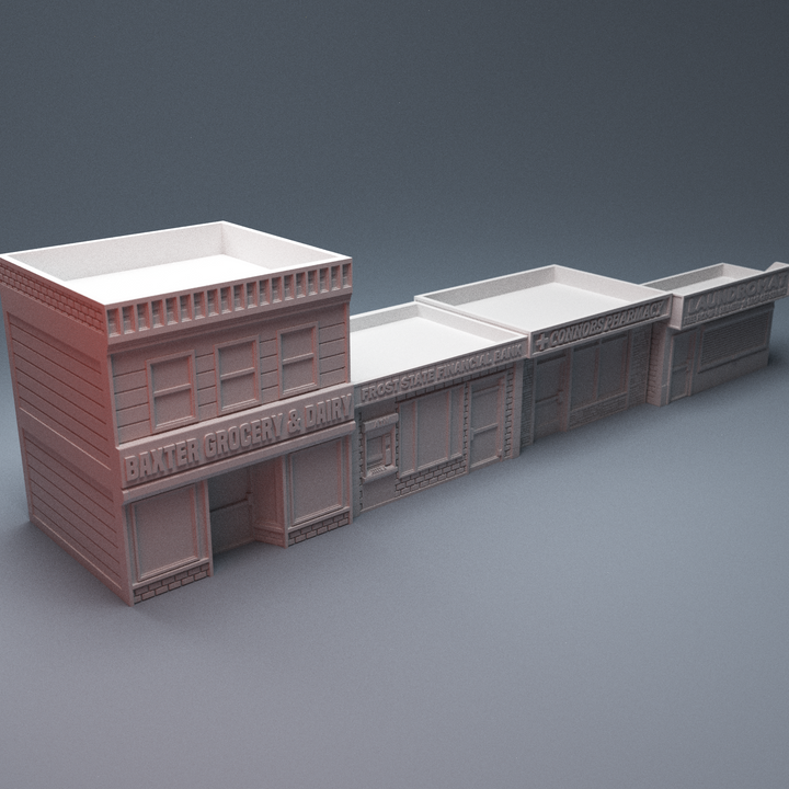 Corvus Games Terrain 3D printable Core Box Terrain holders compatible with Crisis Protocol tabletop wargaming