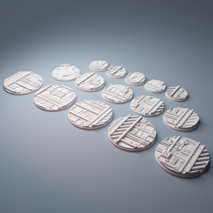 Corvus Games Terrain 3D printable Cosmic themed Miniatures Bases for Marvel Crisis Protocol sci-fi tabletop wargaming